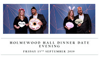 Holmewood Hall Dinner Date Evening - 13th September 2019